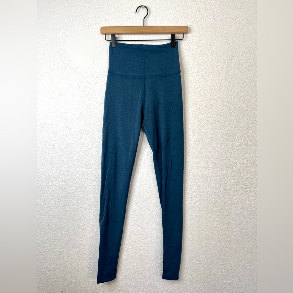 BEYOND YOGA Teal Spacedye Leggings Size Medium